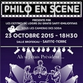 Philo en Scène - 23 octobre 2015 à 18H30 