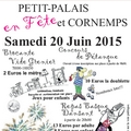 Petit-Palais et Cornemps en Fête  - Samedi 20 juin 2015