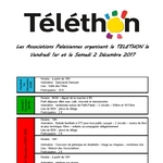Téléthon 2017 à Petit-Palais et Cornemps