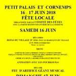 Fête du village à Petit Palais et Cornemps 16 et 17 juin 2018
