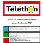 telethon 2018 à Petit Palais et cornemps 2018