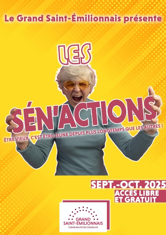 Les Sén'Actions : Animations seniors septembre et octobre 2025