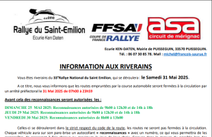 Rallye du Saint Emilion