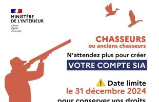 Information concernant les détenteurs d'armes chasseurs